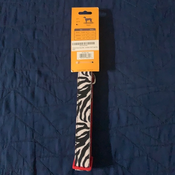 (L) Friends Forever Pattern Dog Collar - Picture 4 of 5